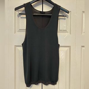 *SOLD* Beautiful and chic Lanvin runway silk knit tank.